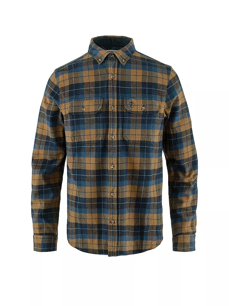 FJÄLLRÄVEN | Chemise en Flanelle Skog pour Homme | Marron