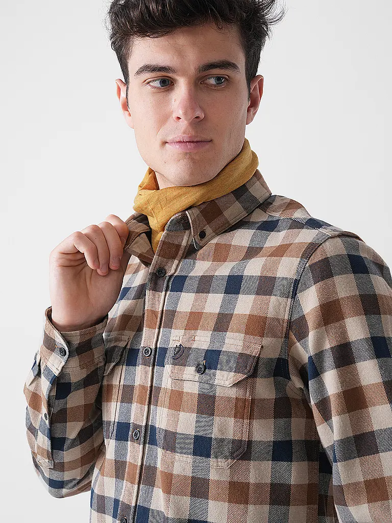 FJÄLLRÄVEN | Chemise en flanelle Skog pour hommes |