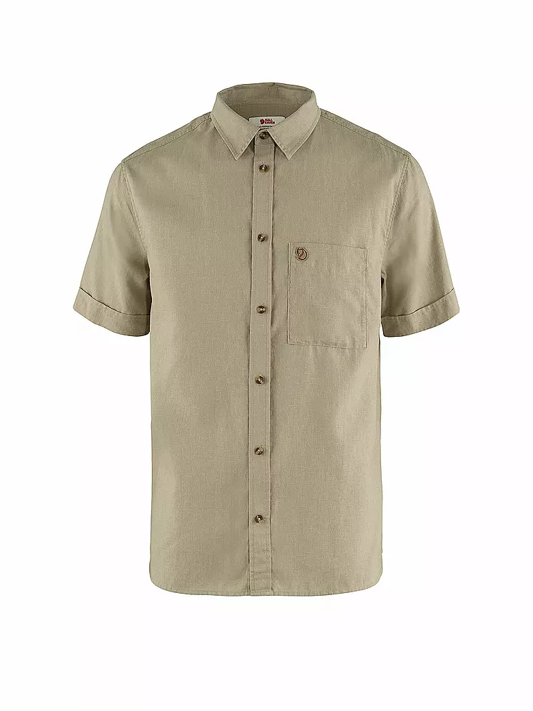 FJÄLLRÄVEN | Chemise Homme Oevik Travel Uni | Beige
