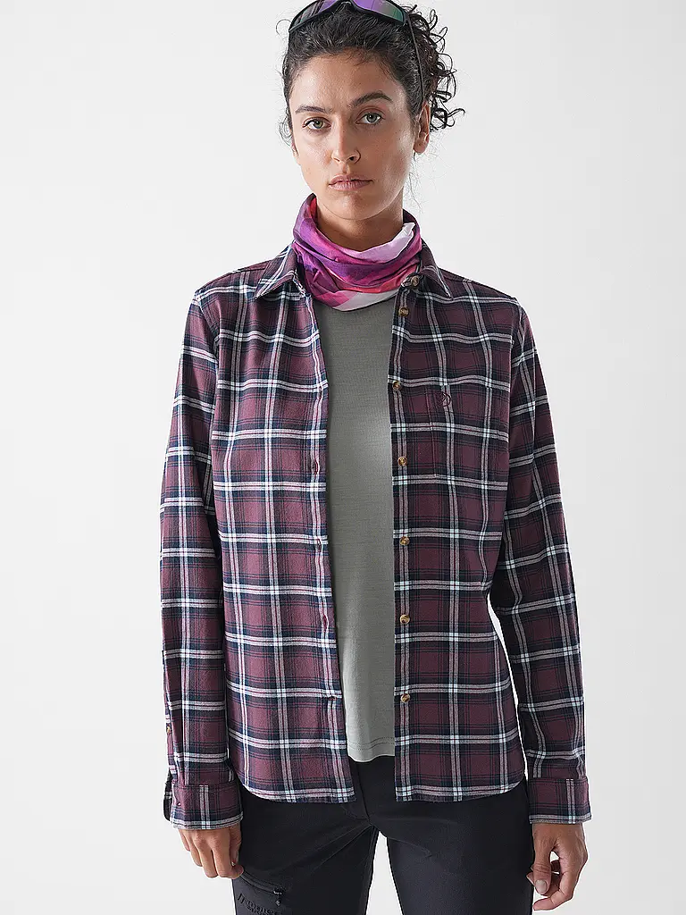 FJÄLLRÄVEN | Chemisier de randonnée en flanelle Oevik pour femmes |