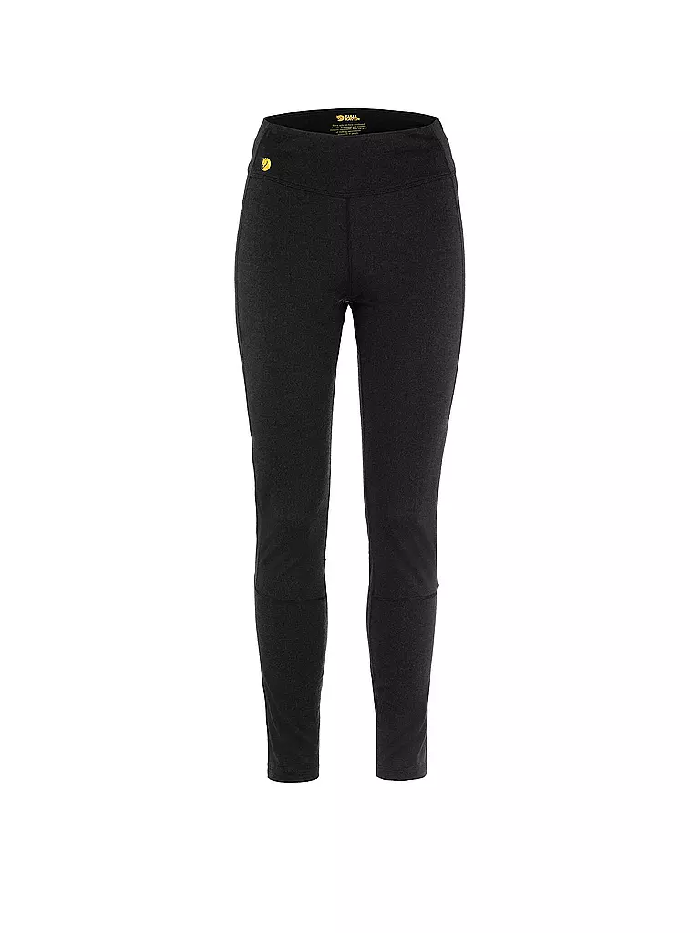 FJÄLLRÄVEN | Collant de sous-vêtement pour femme Bergtagen Merino 190 | Noir