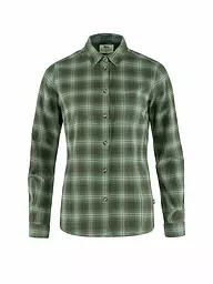 FJÄLLRÄVEN | Damen Blus Oevik Flannel | Olive