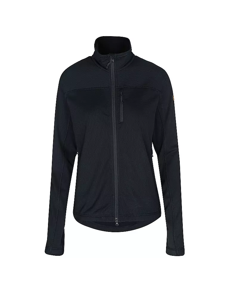 FJÄLLRÄVEN | Damen Fleecejacke Abisko Lite Fleece Jacket W | Bleu foncé