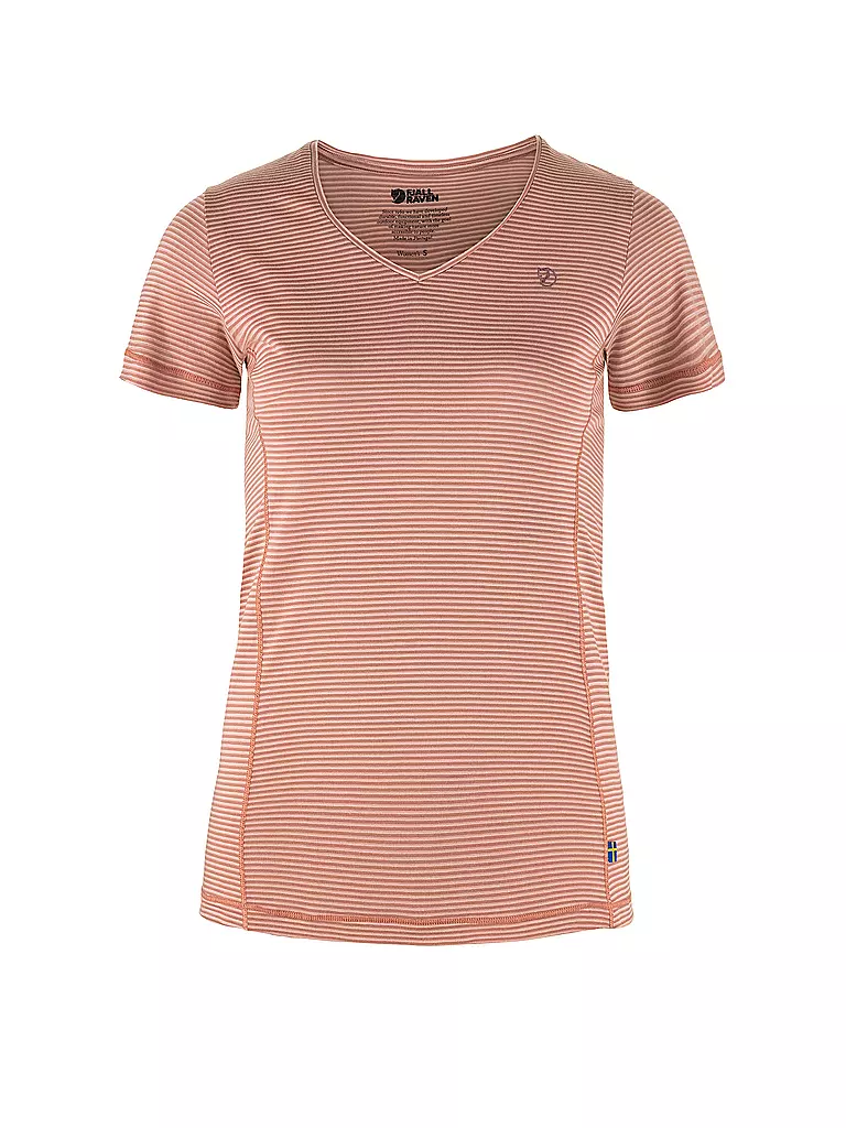 FJÄLLRÄVEN | Damen T-Shirt Abisko Cool W | Rose