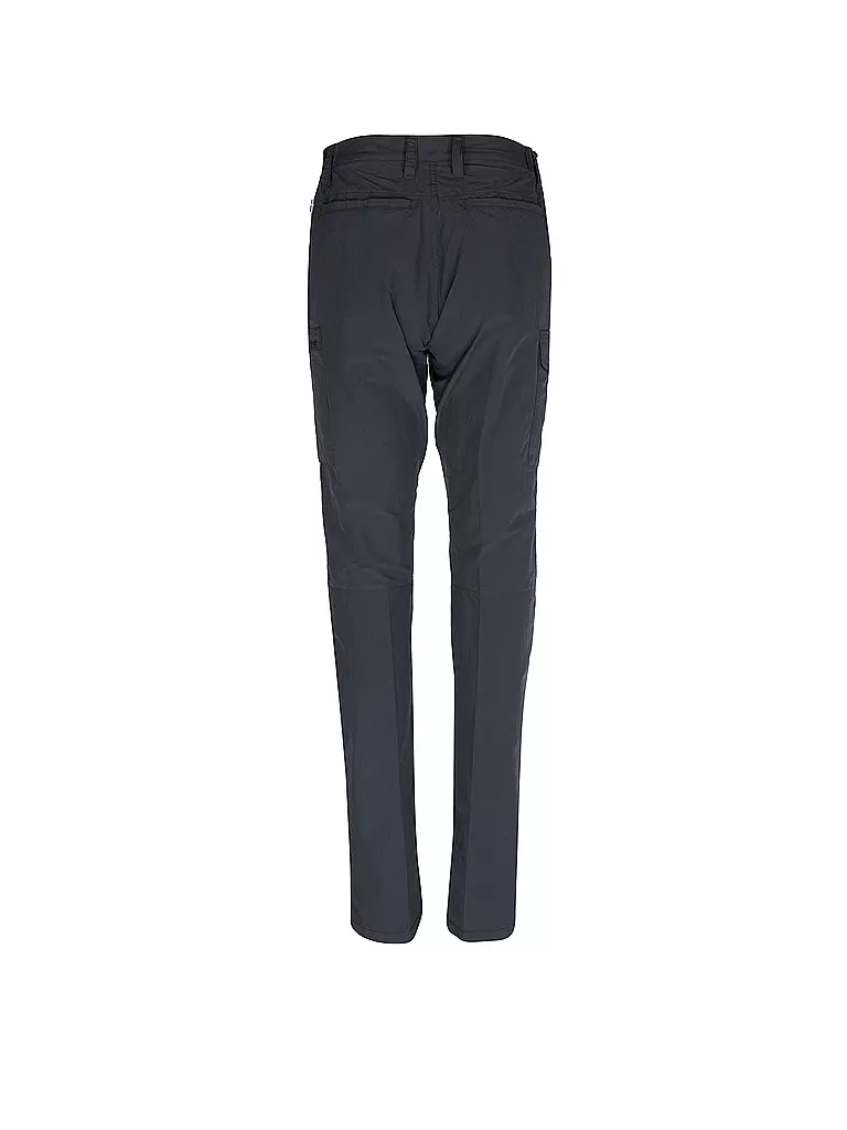 FJÄLLRÄVEN | Damen ZipOff Wanderhose Travellers MT | Bleu foncé