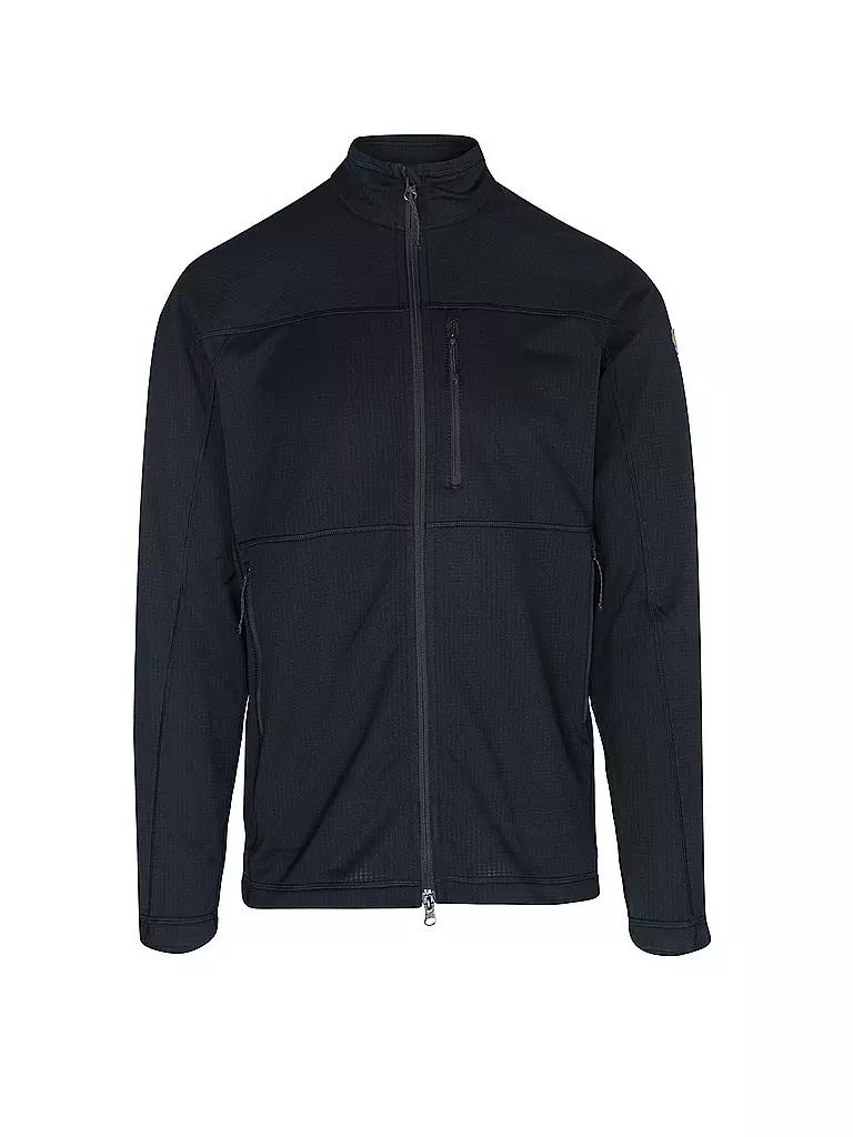FJÄLLRÄVEN | Herren Fleecejacke Abisko Lite | Bleu foncé