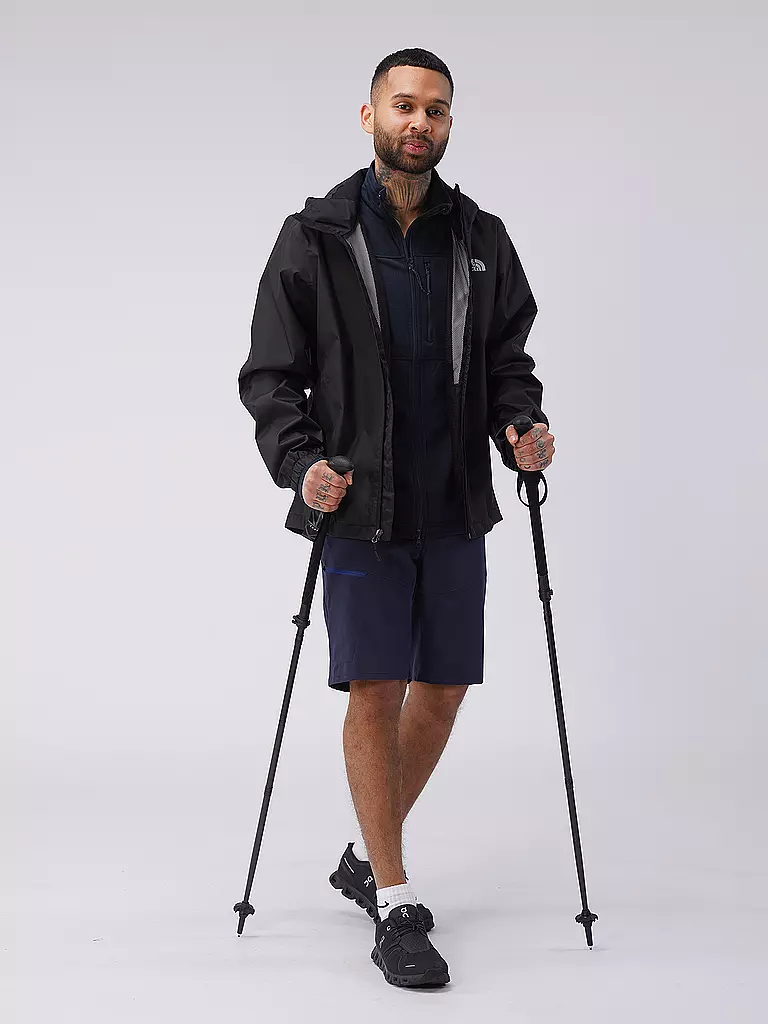 FJÄLLRÄVEN | Herren Fleecejacke Abisko Lite | Bleu foncé