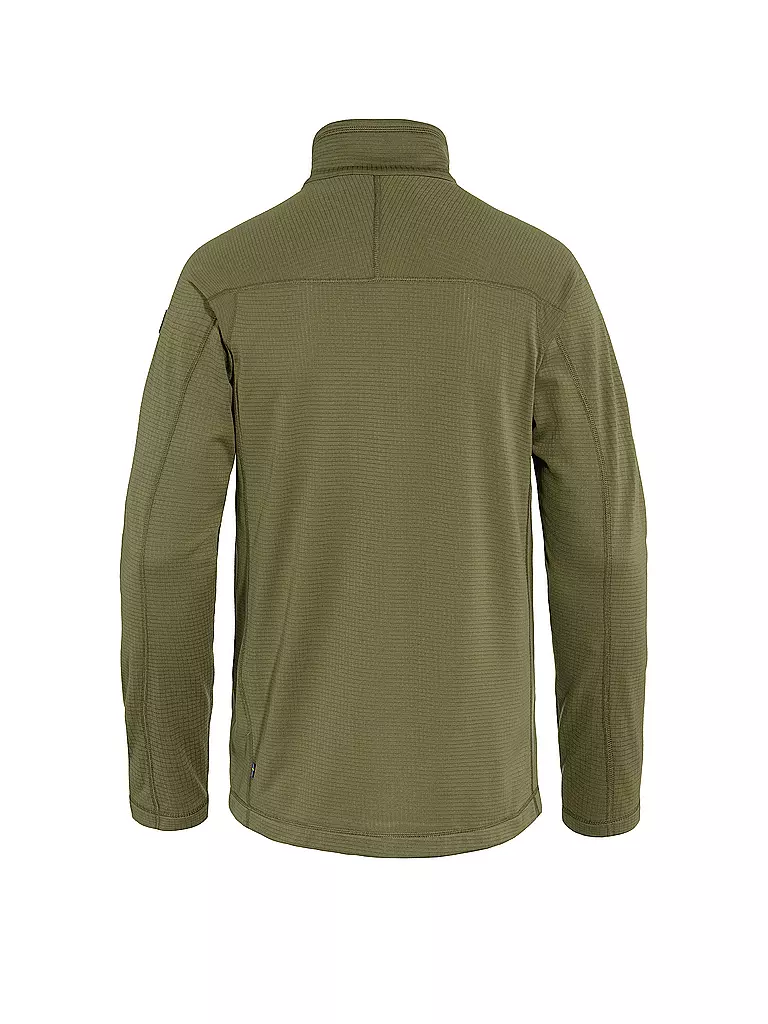 FJÄLLRÄVEN | Herren Fleecejacke Abisko Lite | Olive