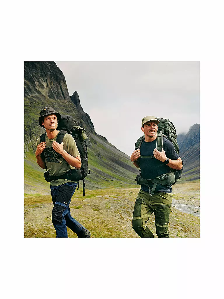 FJÄLLRÄVEN | Herren Funktionsshirt Abisko Wool Classic | Olive