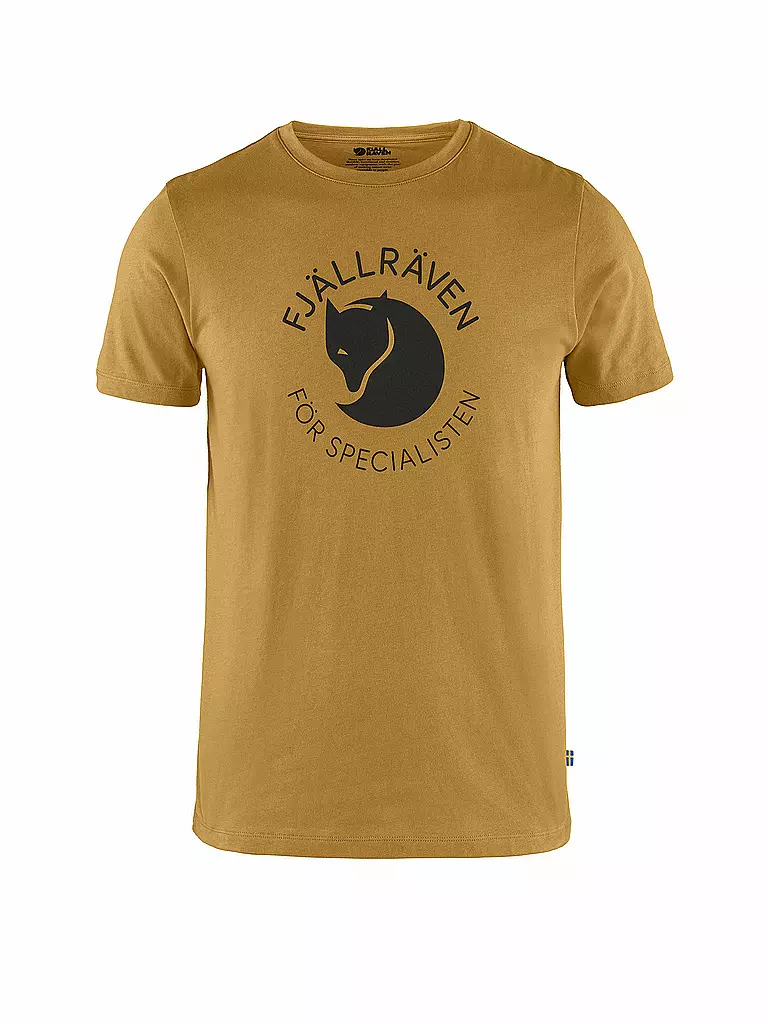 FJÄLLRÄVEN | Herren Funktionsshirt Fjäll Fox | Moutarde