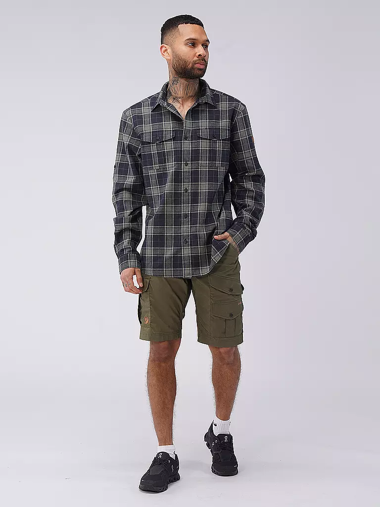 FJÄLLRÄVEN | Herren Hemd Övik Travel | Bleu foncé