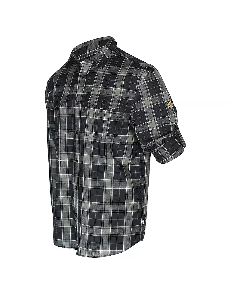 FJÄLLRÄVEN | Herren Hemd Övik Travel | Bleu foncé