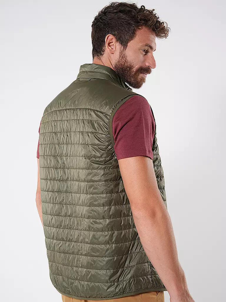 FJÄLLRÄVEN | Herren Isoweste Abisko Padded | Olive