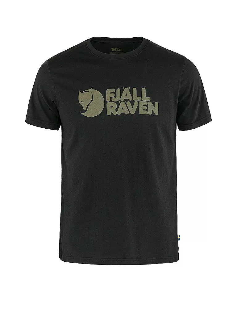 FJÄLLRÄVEN | Herren T-Shirt Logo | Noir