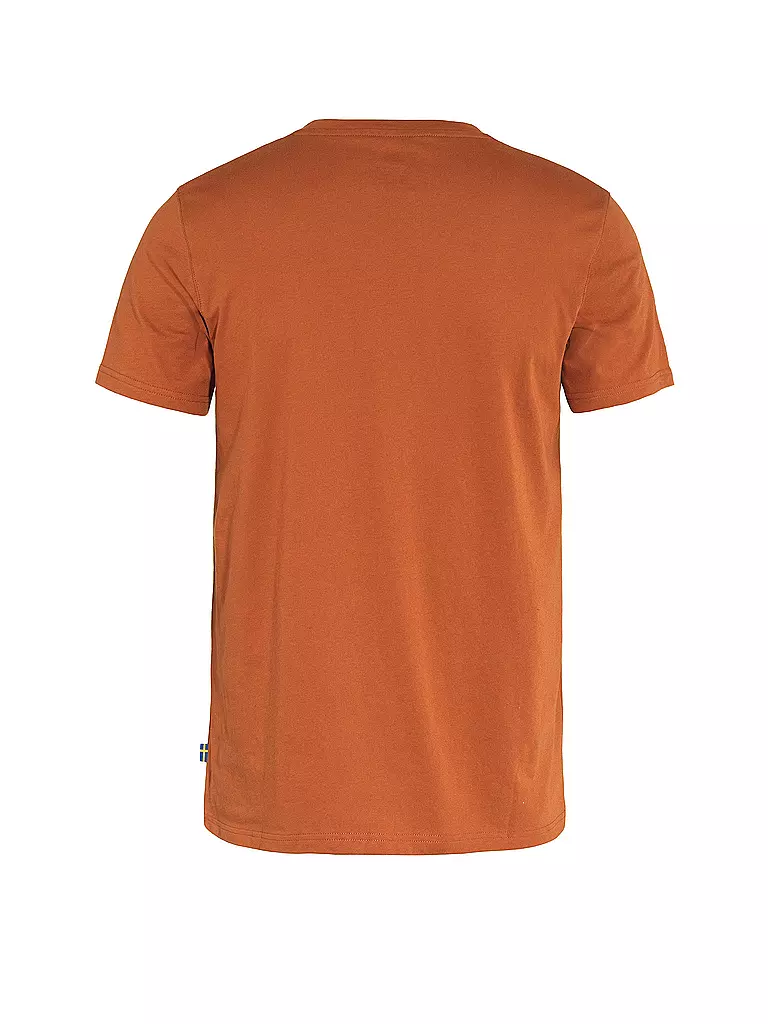 FJÄLLRÄVEN | Herren T-Shirt Logo | Cuivre