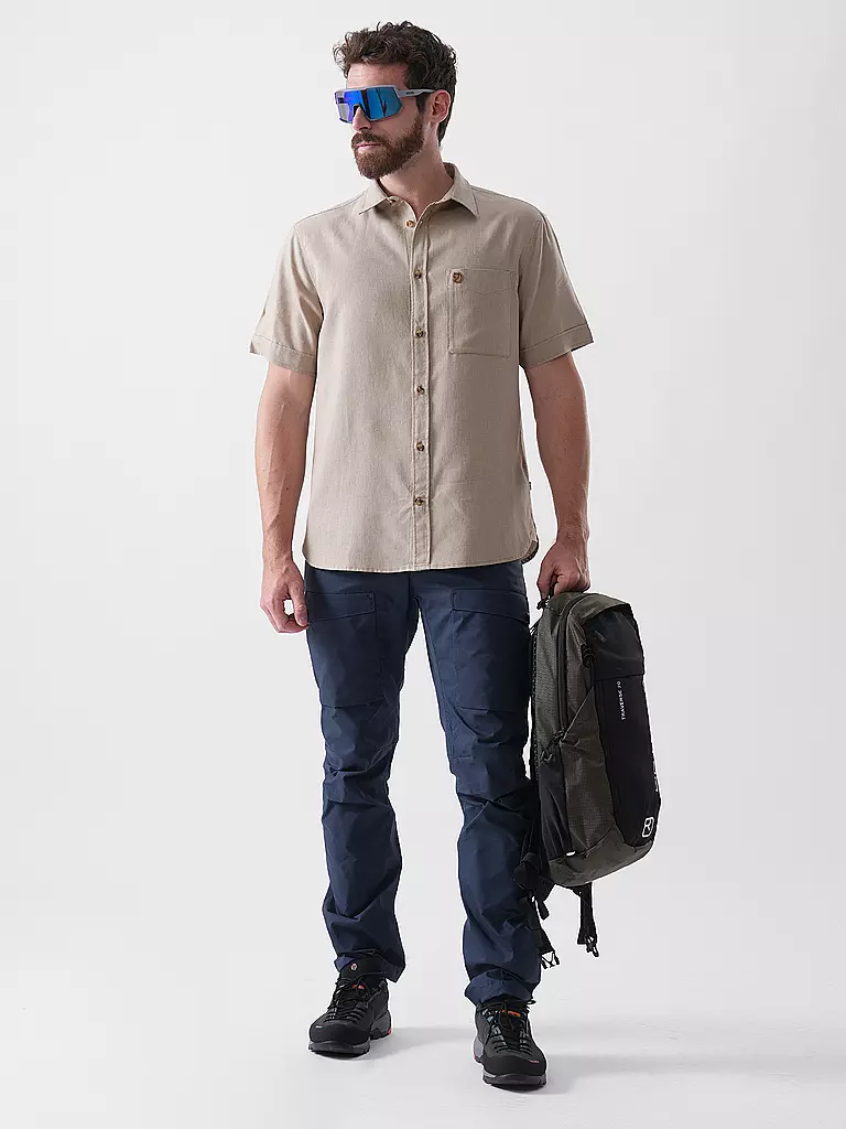 FJÄLLRÄVEN | Herren Wanderhose Hybrid G1000 | Bleu foncé