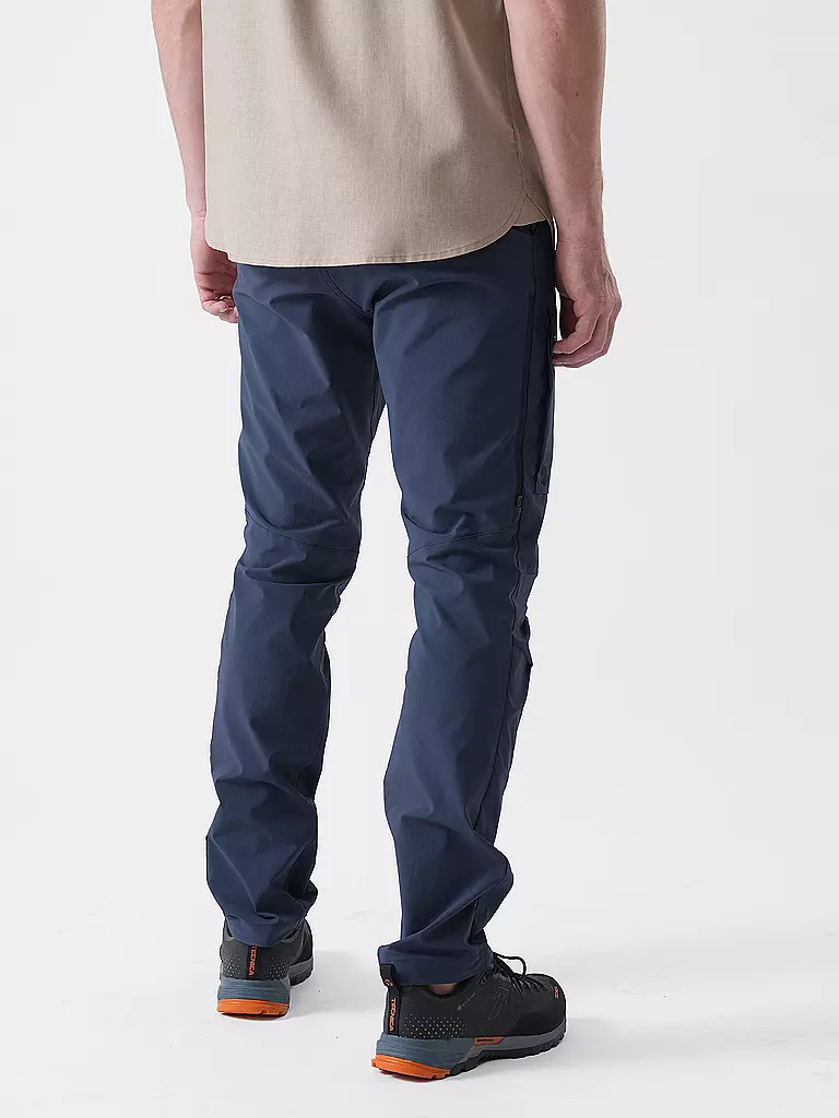 FJÄLLRÄVEN | Herren Wanderhose Hybrid G1000 | Bleu foncé