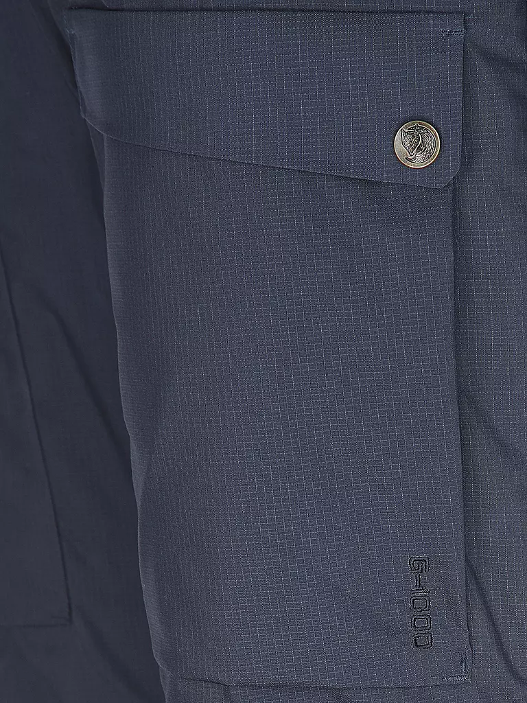 FJÄLLRÄVEN | Herren Wanderhose Hybrid G1000 | Bleu foncé