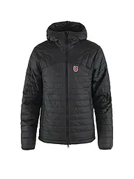 FJÄLLRÄVEN | Isojacke Expedition X-Lätt Hoodie pour hommes | Noir