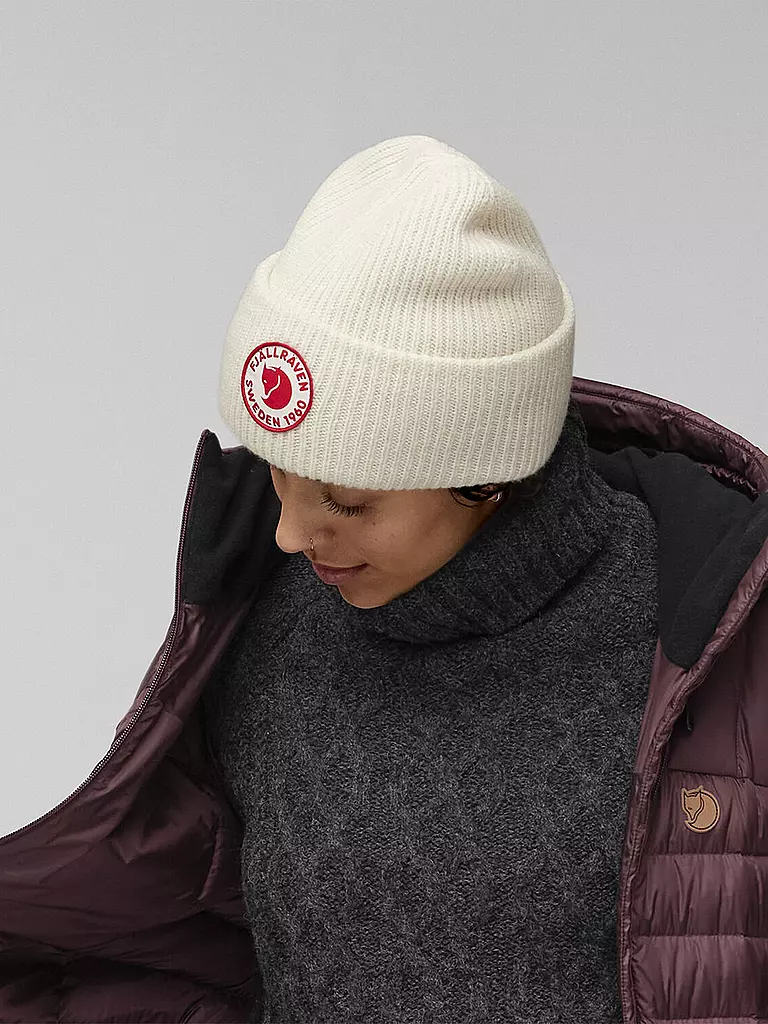 FJÄLLRÄVEN | Mütze 1960 Logo | Blanc