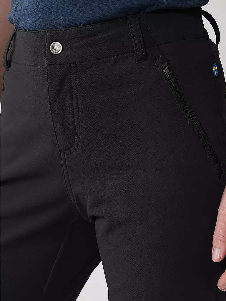 FJÄLLRÄVEN | Pantalon de randonnée d'hiver Abisko pour femmes | Noir