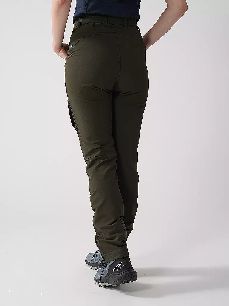 FJÄLLRÄVEN | Pantalon de randonnée femme Keb Agile Winter | Olive