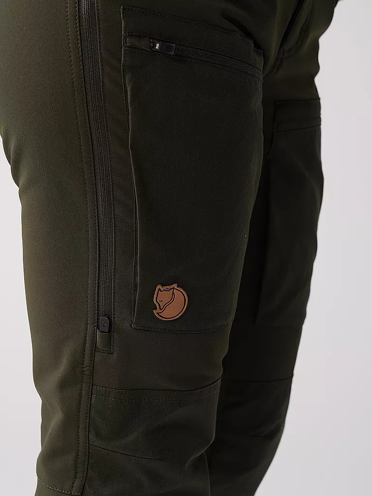 FJÄLLRÄVEN | Pantalon de randonnée femme Keb Agile Winter | Olive