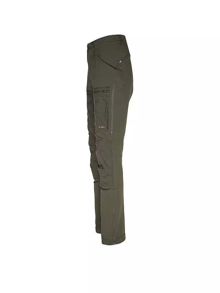 FJÄLLRÄVEN | Pantalon de randonnée femme Keb Agile Winter | Olive