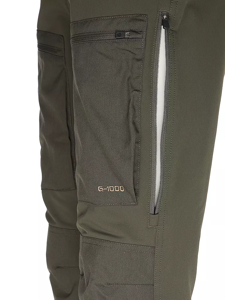 FJÄLLRÄVEN | Pantalon de randonnée femme Keb Agile Winter | Olive