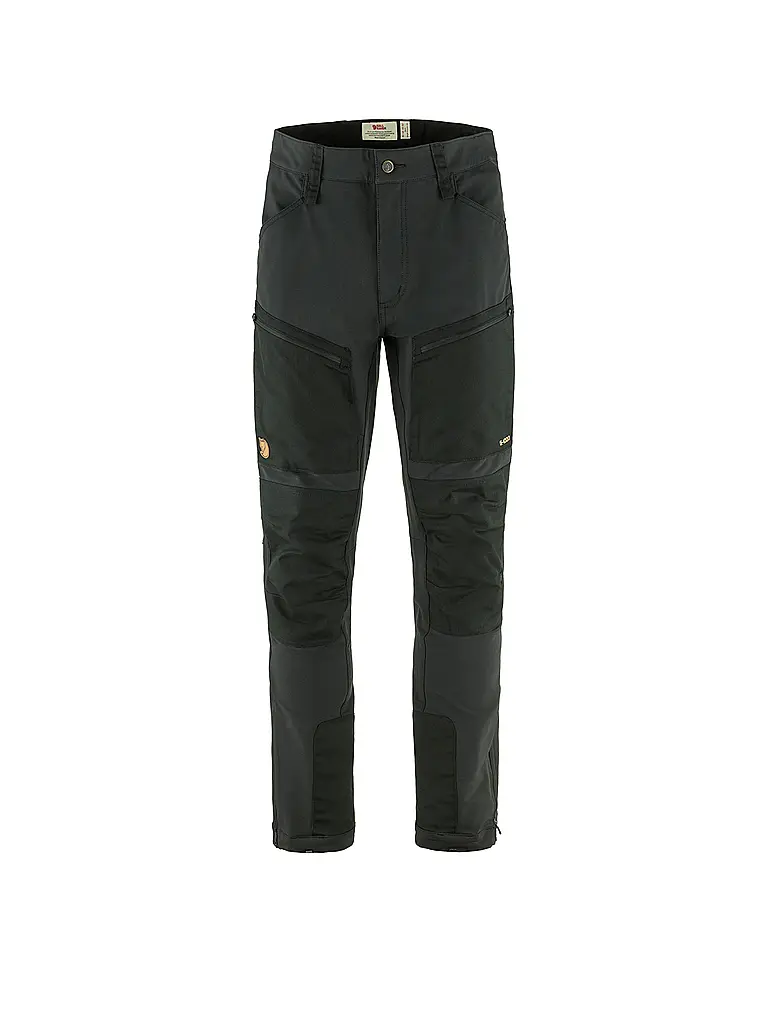 FJÄLLRÄVEN | Pantalon softshell KEB Agile Winter pour homme | Noir
