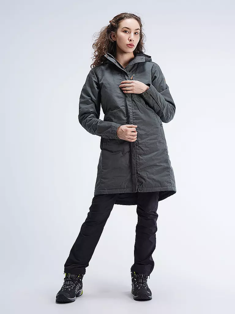 FJÄLLRÄVEN | Parka d'hiver Kiruna pour femme | Gris