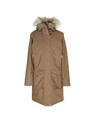 FJÄLLRÄVEN | Parka d'hiver pour femme Nuuk Lite à capuche | Marron