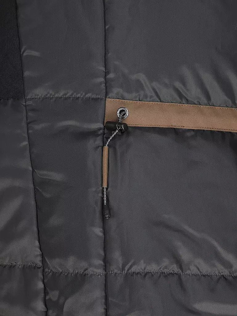 FJÄLLRÄVEN | Parka d'hiver pour femme Nuuk Lite à capuche | Marron