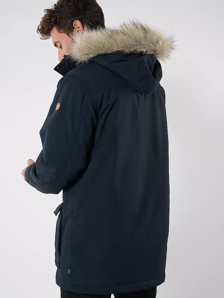 FJÄLLRÄVEN | Parka d'hiver pour homme Nuuk Lite à capuche | 