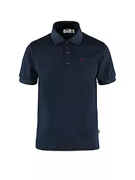 FJÄLLRÄVEN | Polo fonctionnel pour homme Crowley Pique | Bleu foncé
