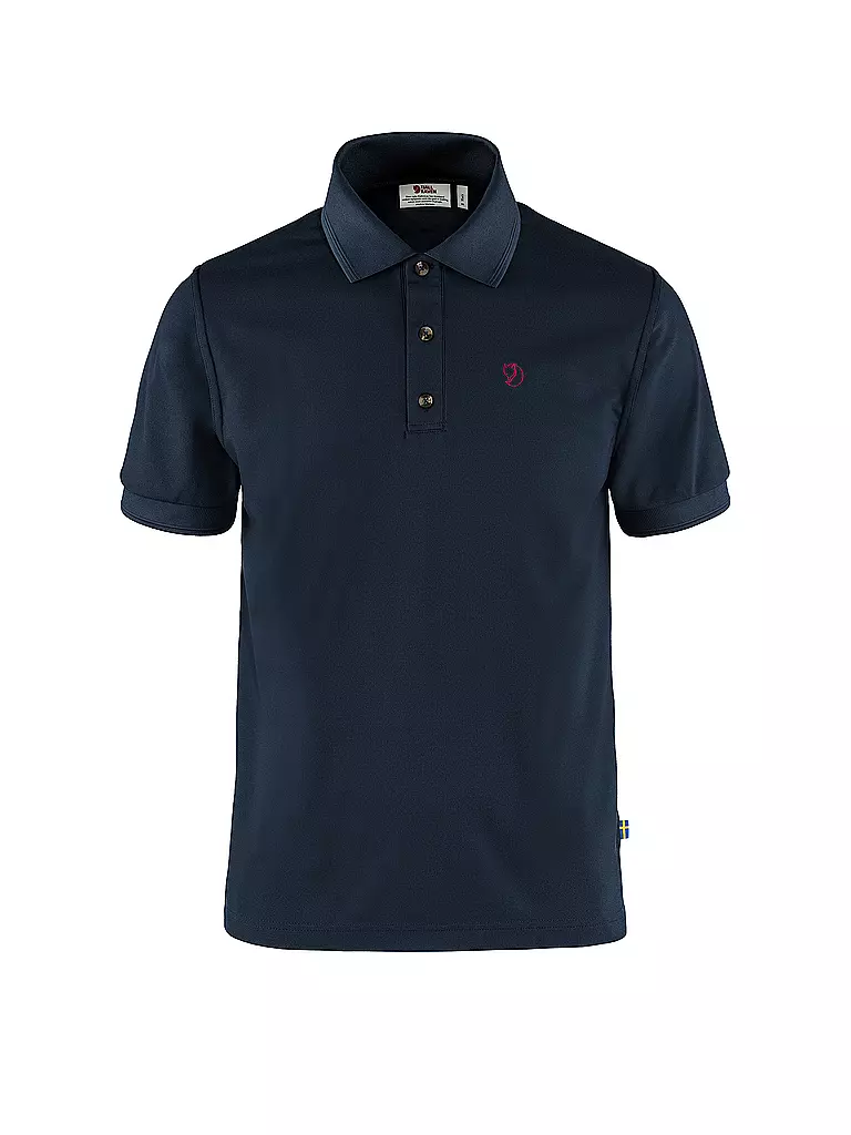 FJÄLLRÄVEN | Polo fonctionnel pour homme Crowley Pique | Bleu foncé