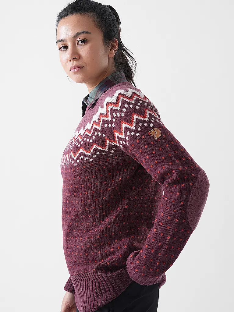 FJÄLLRÄVEN | Pull fonctionnel en laine Oevik Knit pour femmes |