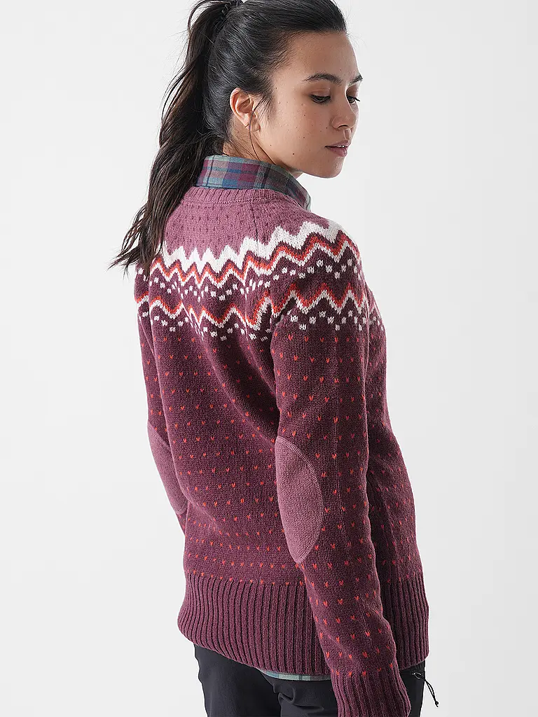 FJÄLLRÄVEN | Pull fonctionnel en laine Oevik Knit pour femmes |