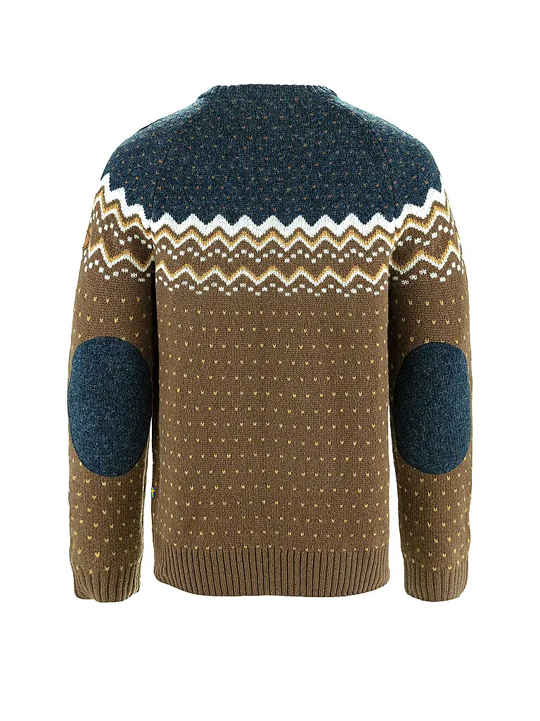 FJÄLLRÄVEN | Pull fonctionnel en laine tricotée Oevik pour homme |