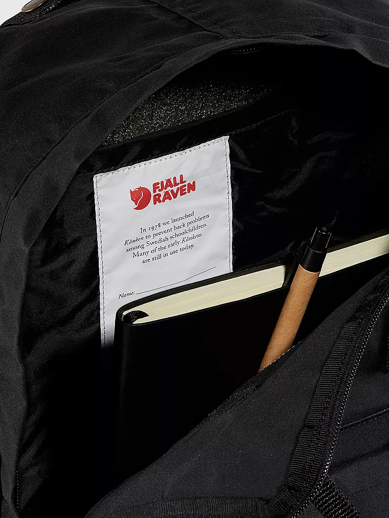 FJÄLLRÄVEN | Rucksack Kanken 16L | Noir