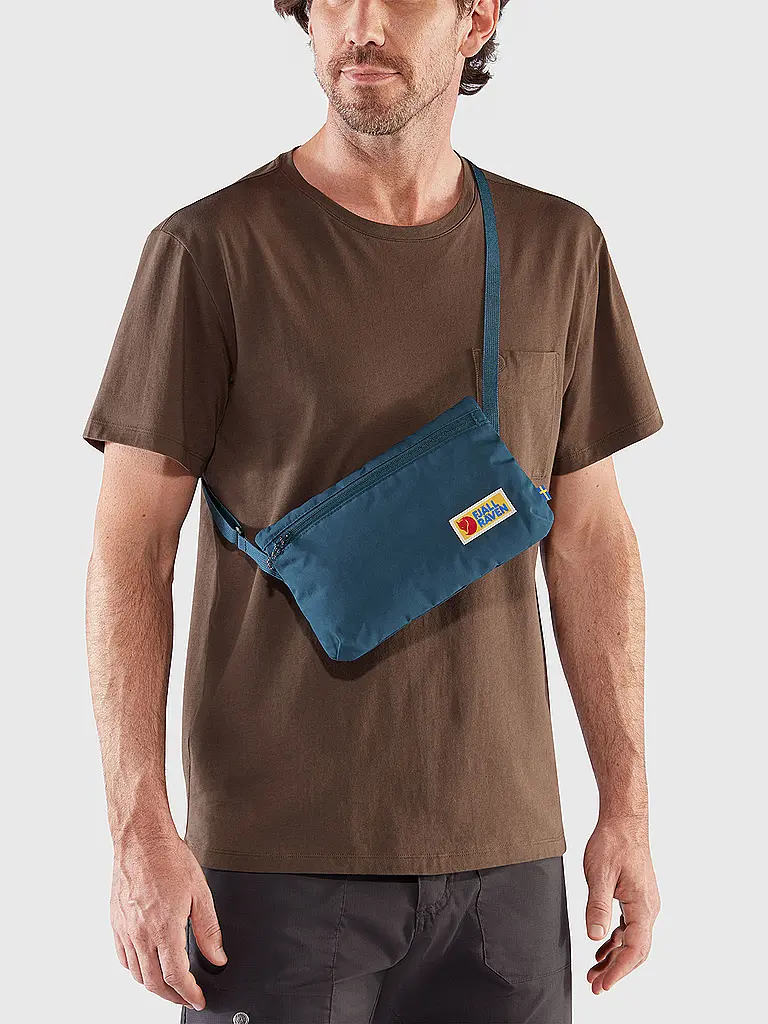 FJÄLLRÄVEN | Sac bandoulière Vardag 1,5L | Bleu foncé