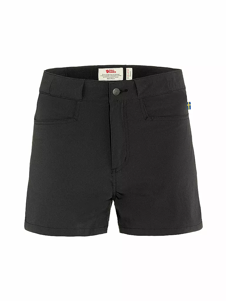 FJÄLLRÄVEN | Short High Coast Lite pour femmes | Noir