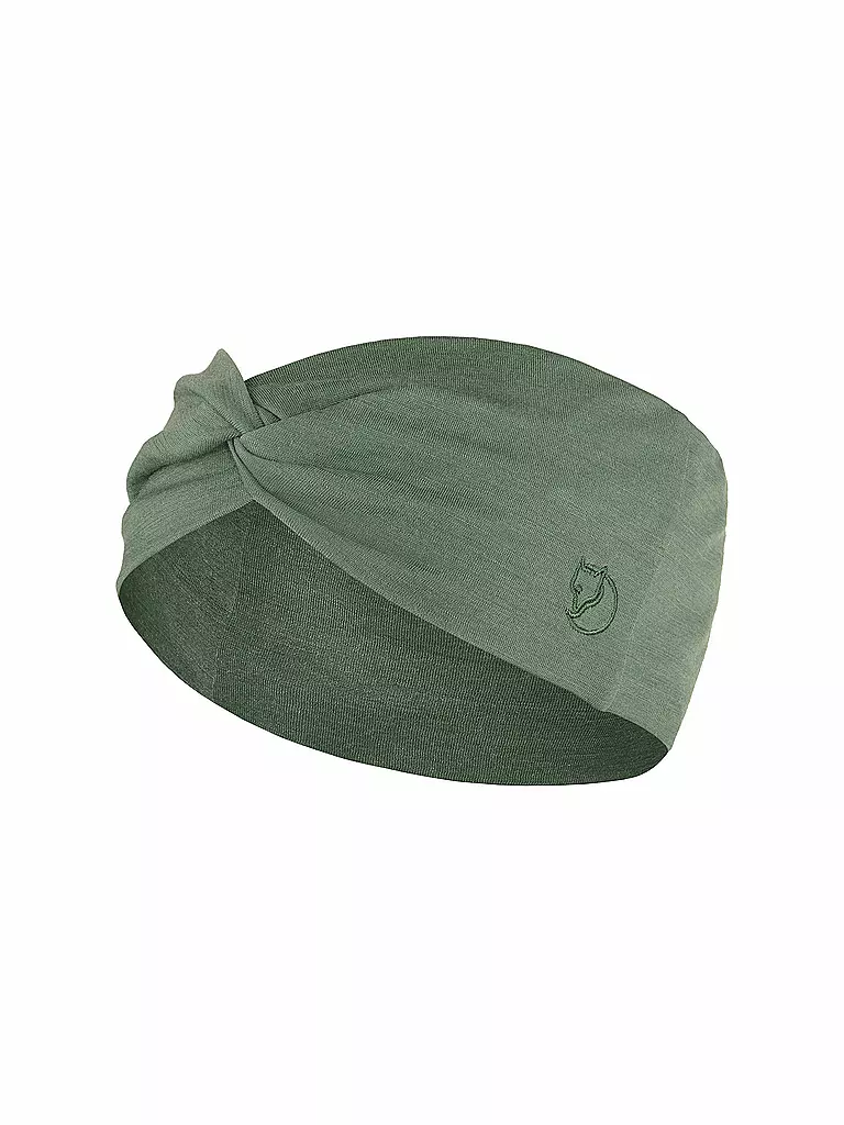 FJÄLLRÄVEN | Stirnband Abisko Wool | Vert clair