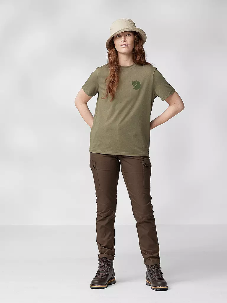 FJÄLLRÄVEN | T-shirt de sport femme Fox Boxy Logo |