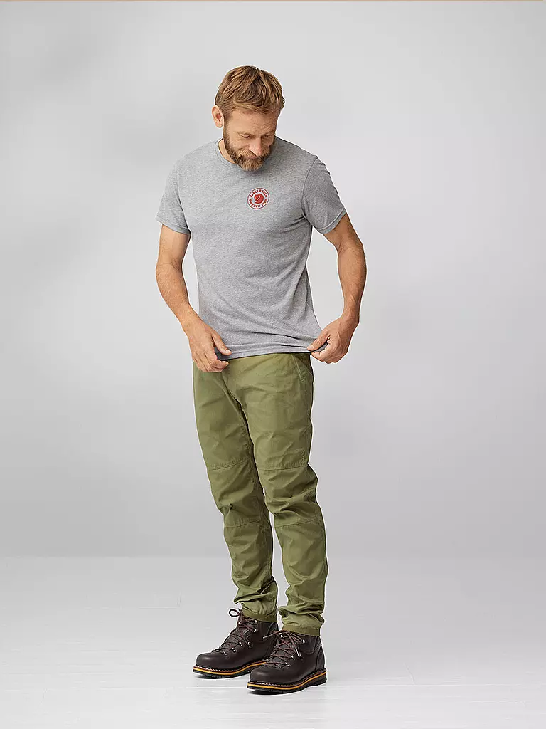 FJÄLLRÄVEN | T-shirt de sport homme 1960 Logo | Gris clair