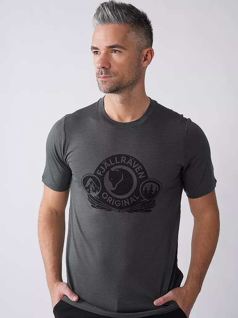 FJÄLLRÄVEN | T-shirt de sport homme Abisko Wool Classic |