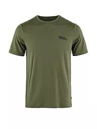 FJÄLLRÄVEN | T-shirt de sport homme Abisko Wool | Olive
