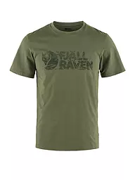 FJÄLLRÄVEN | Herren Funktionsshirt Lush Logo | Olive