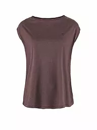 FJÄLLRÄVEN | T-shirt de sport pour femme High Coast Cool | Rouge foncé