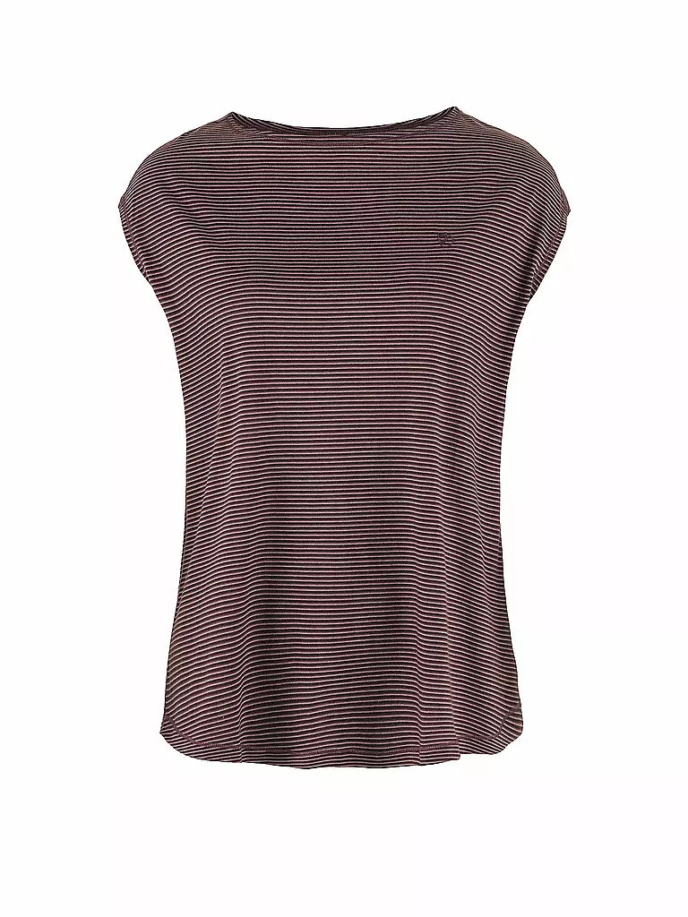 FJÄLLRÄVEN | T-shirt de sport pour femme High Coast Cool | Rouge foncé